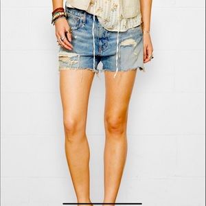 Denim & Supply Ralph Lauren Relaxed Cut Off Shorts